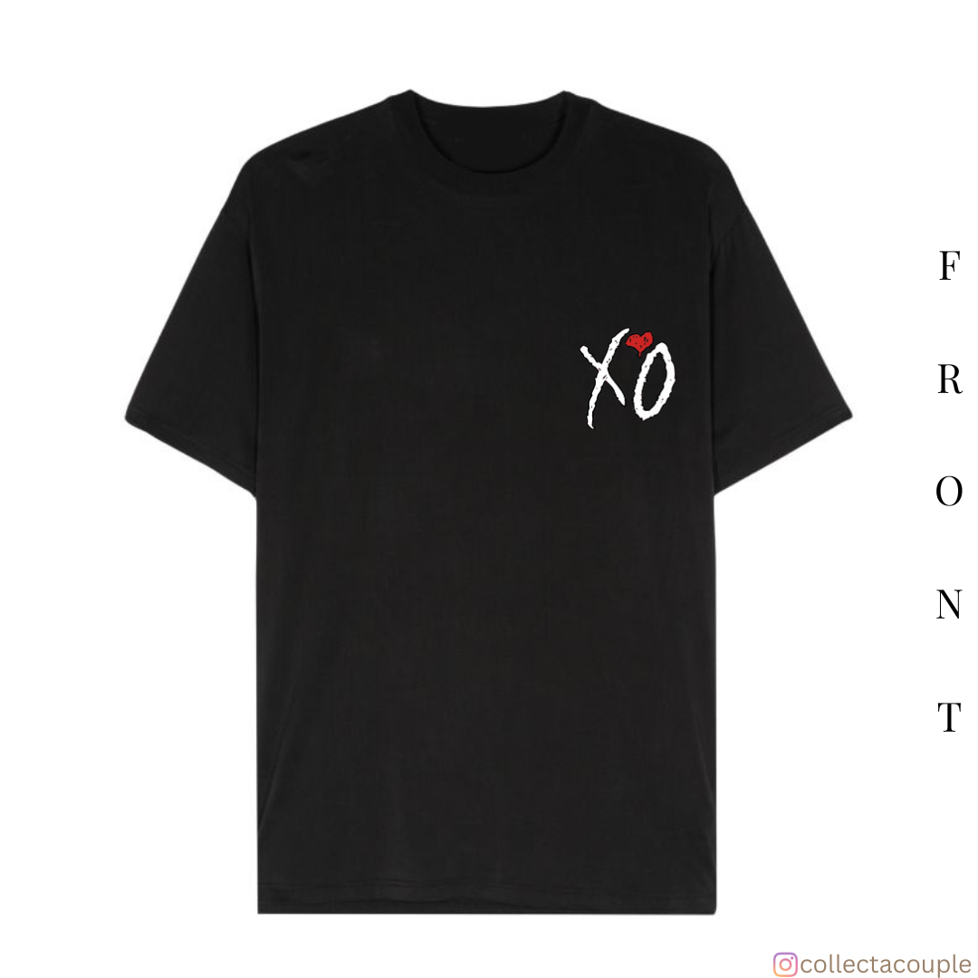 The Weeknd: Aesthetic Oversized Unisex T-shirt (front and back print)