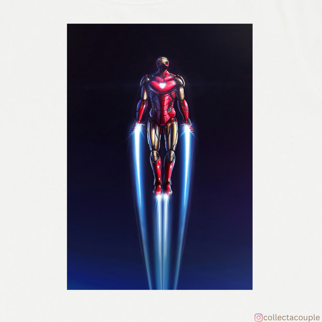 Iron Man: Flying Unisex T-shirt