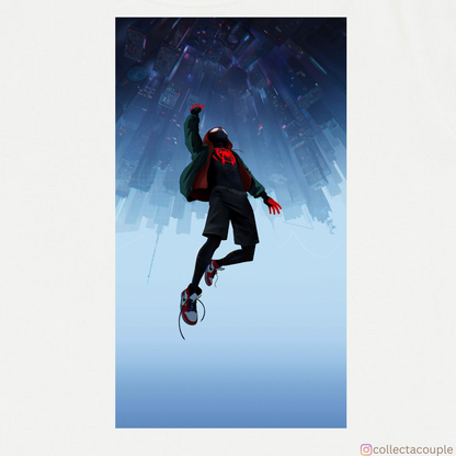 Spider-Man Into the Spider Verse: Miles Morales Falling Unisex T-shirt