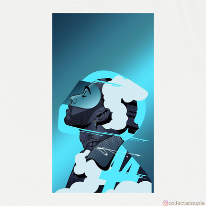 Lewis Hamilton: Blue Unisex T-shirt