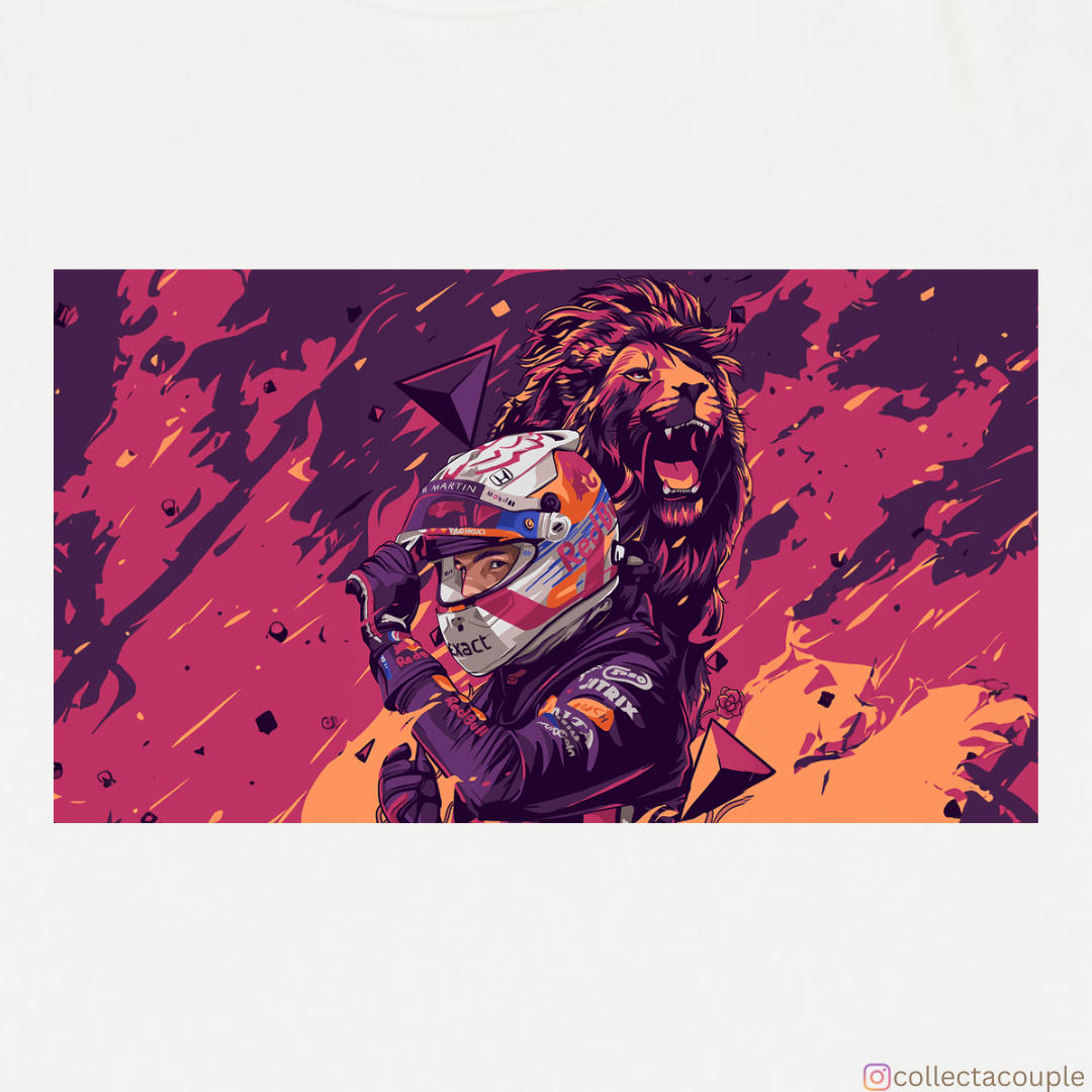 Max Verstappen: Illustration Unisex T-shirt