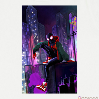 Spider-Man Across the Spiderverse: Miles Morales Pose Unisex T-shirt