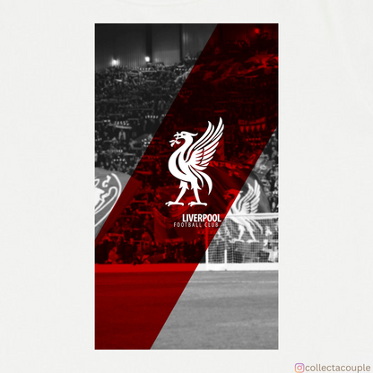 Liverpool: Logo Backdrop Unisex T-shirt