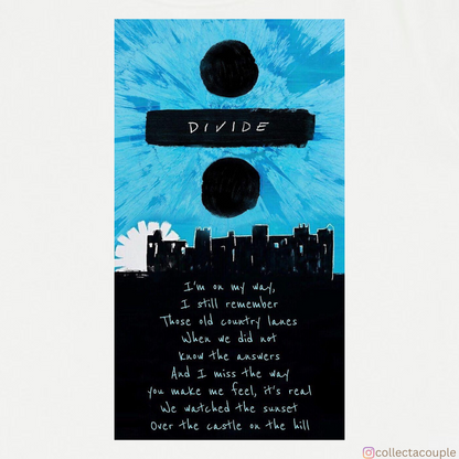 Ed Sheeran: Castle on the Hill 2 Unisex T-shirt