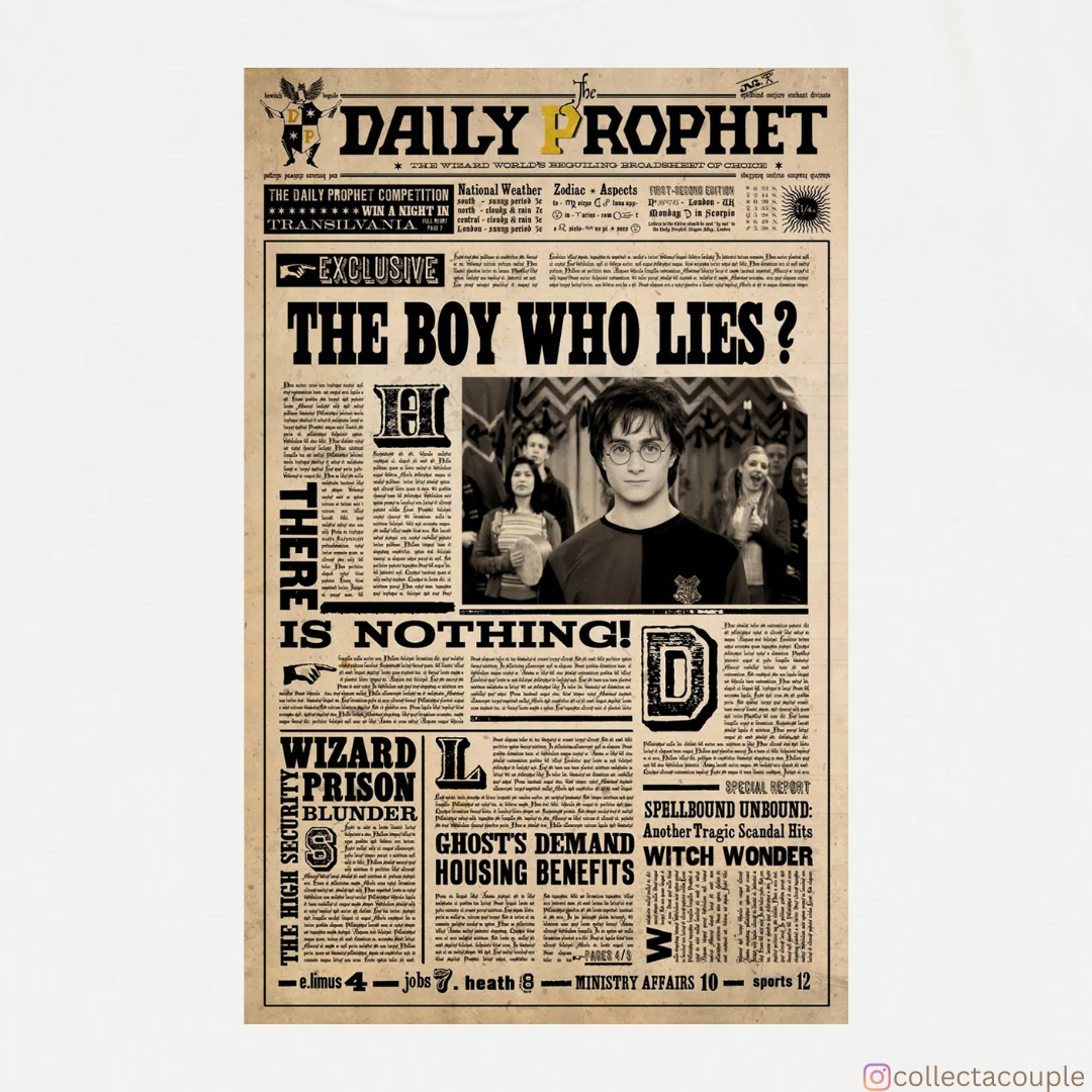 Harry Potter: The Daily Prophet- The Boy Who Lies? Unisex T-shirt