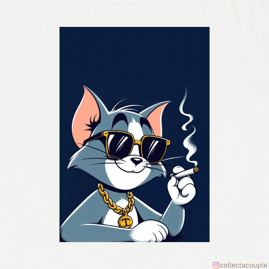 Tom & Jerry: Tom in Style Unisex T-shirt