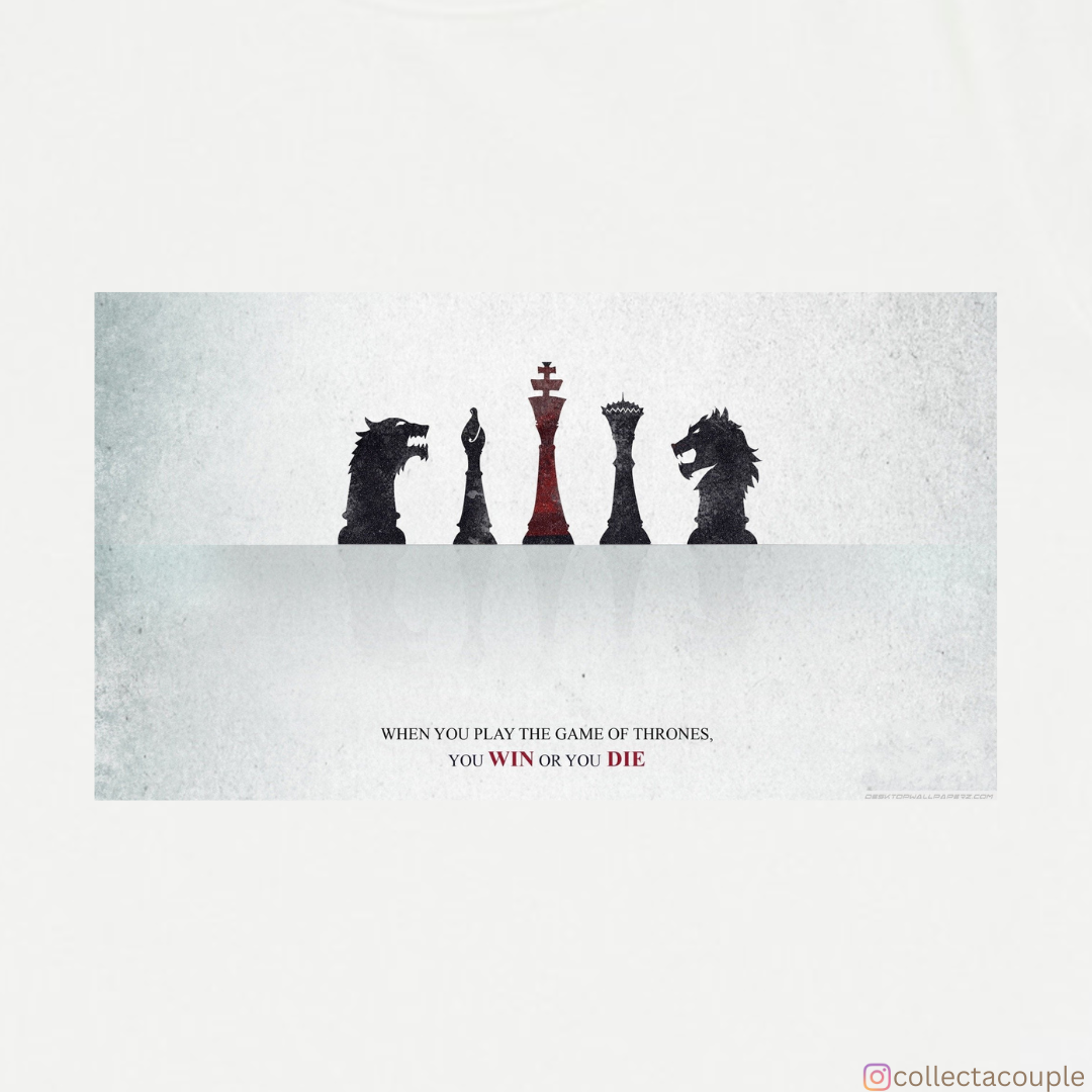 Game of Thrones: Chess Pieces Unisex T-shirt