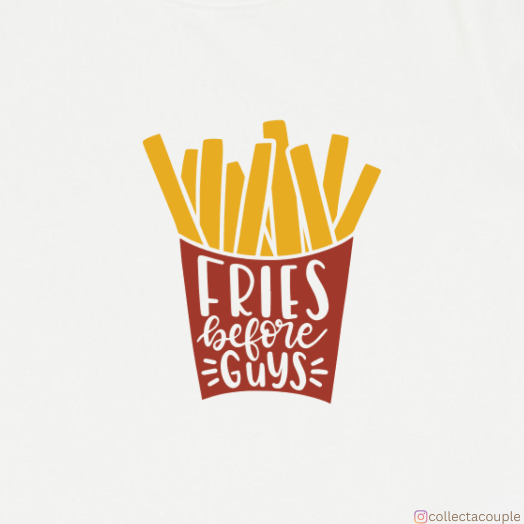 Fries before Guys: Logo Unisex T-shirt