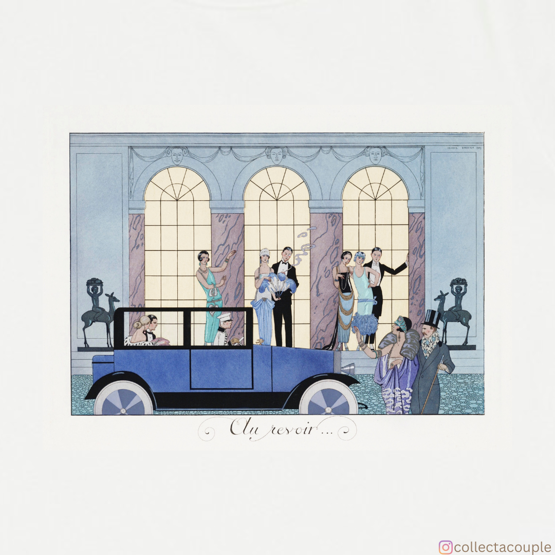 Au Revoir: Illustrated Unisex T-shirt