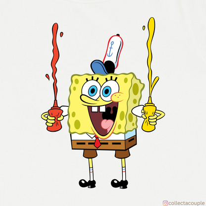 Spongebob: Ketchup & Mustard Unisex T-shirt