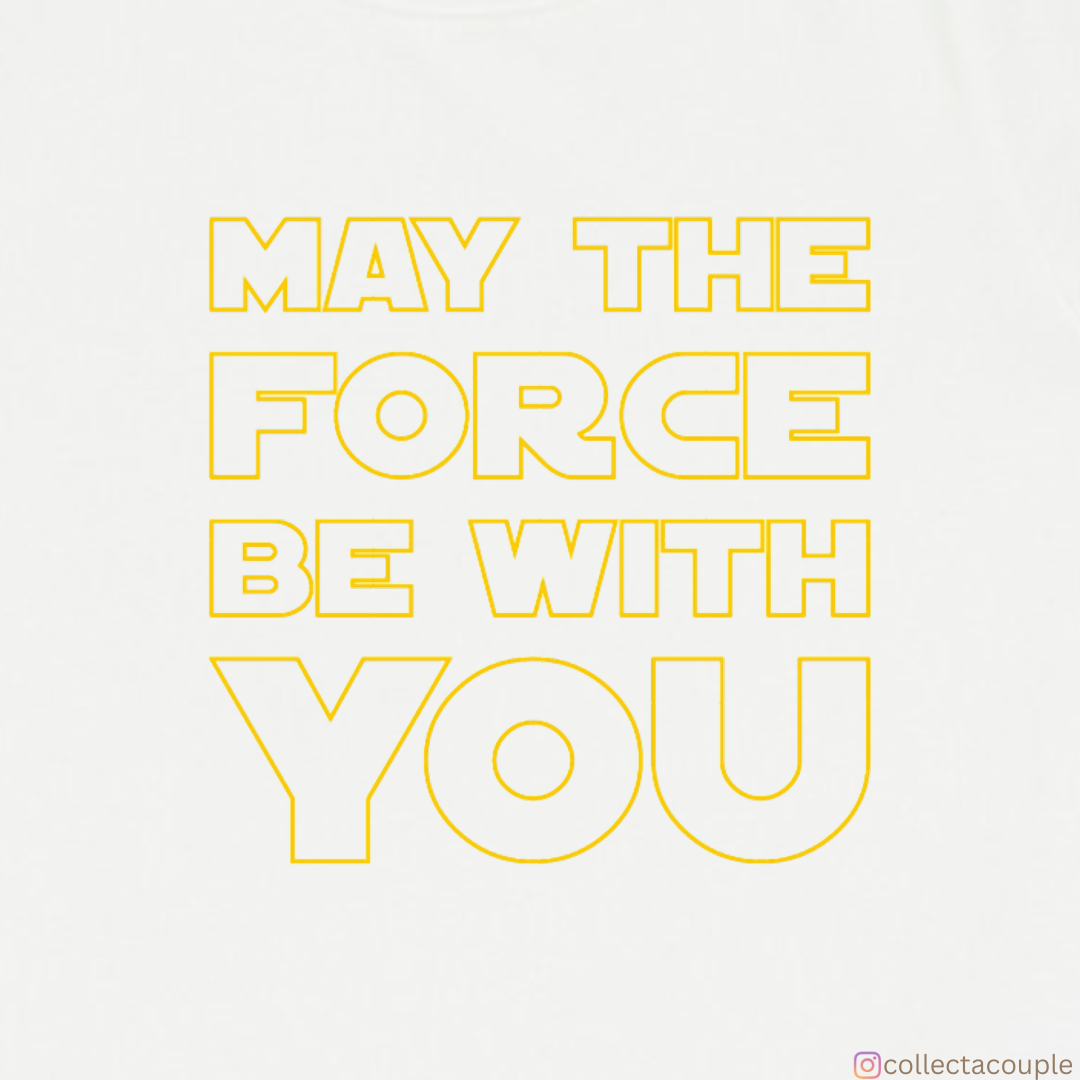 Star Wars: May the Force be with You Unisex T-shirt