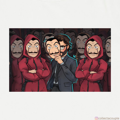 Money Heist: Illustrated Unisex T-shirt