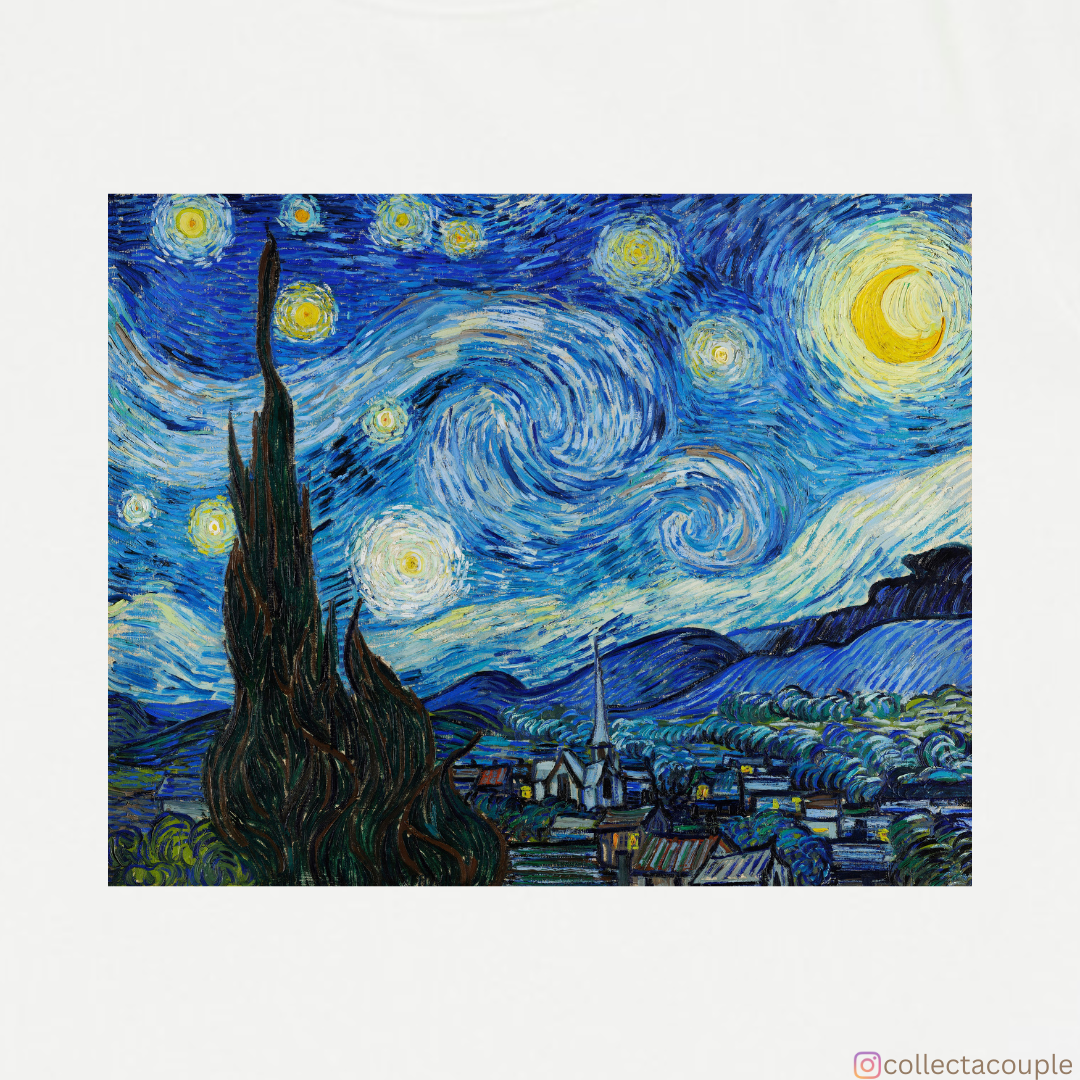 Van Gogh: Starry Night Unisex T-shirt