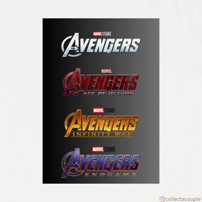 Avengers: Series Titles Unisex T-shirt