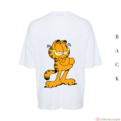 Garfield: Pose Oversized Unisex T-shirt (front and back print)