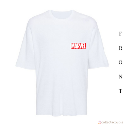 Avengers: Illustration Oversized Unisex T-shirt (front and back print)