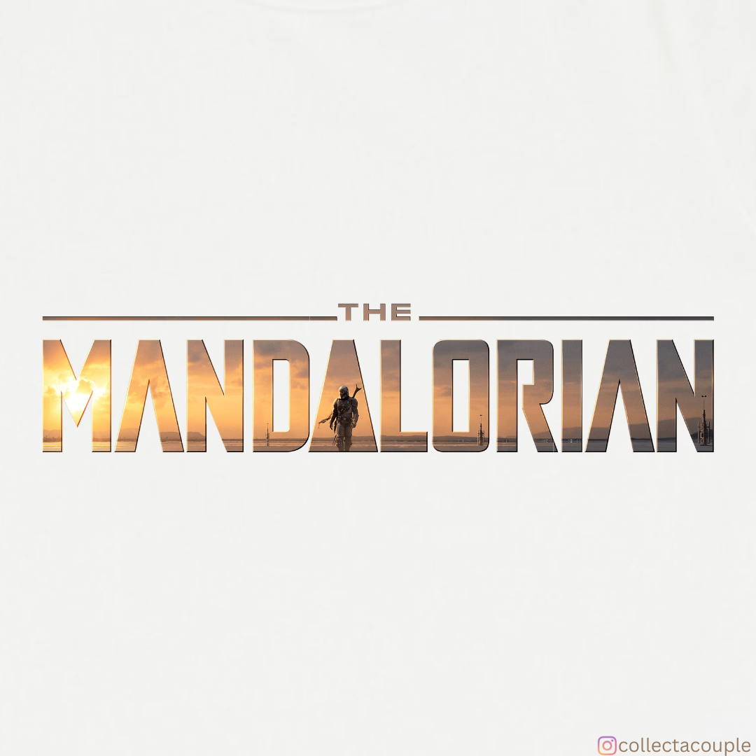 The Mandalorian: Mandalorian and Grogu Colourful Oversized Unisex T-shirt (front and back print)