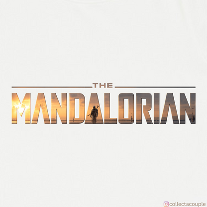 The Mandalorian: Mandalorian and Grogu Colourful Oversized Unisex T-shirt (front and back print)