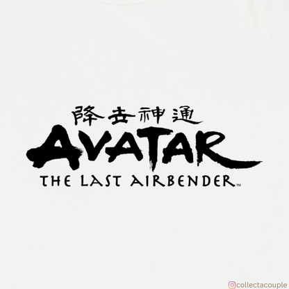 Avatar The Last Airbender: Aang Illustrated 2 Oversized Unisex T-shirt (front and back print)