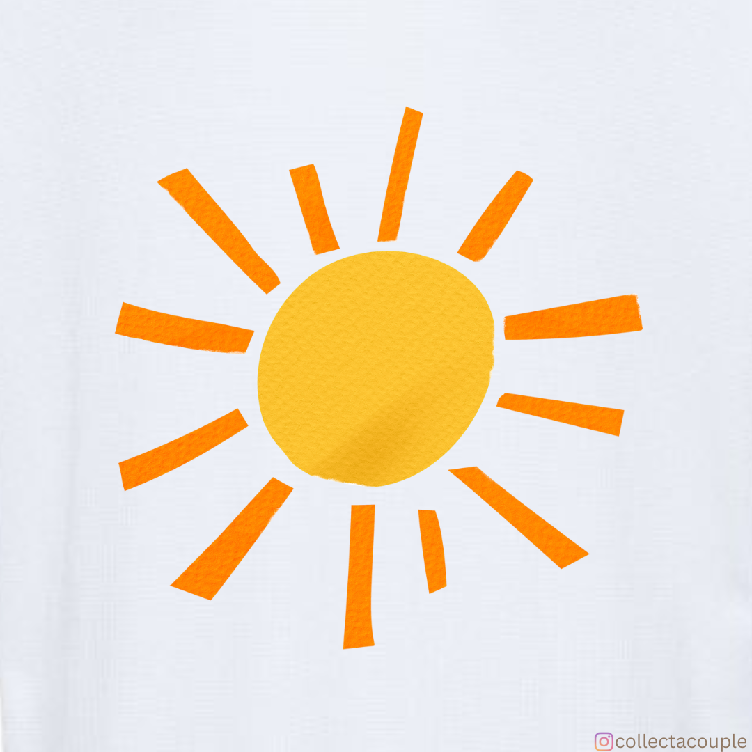 Sunshine: Quote Oversized Unisex T-shirt (front and back print)