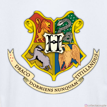 Harry Potter: Hogwarts is my home Oversized Unisex T-shirt (front and back print)