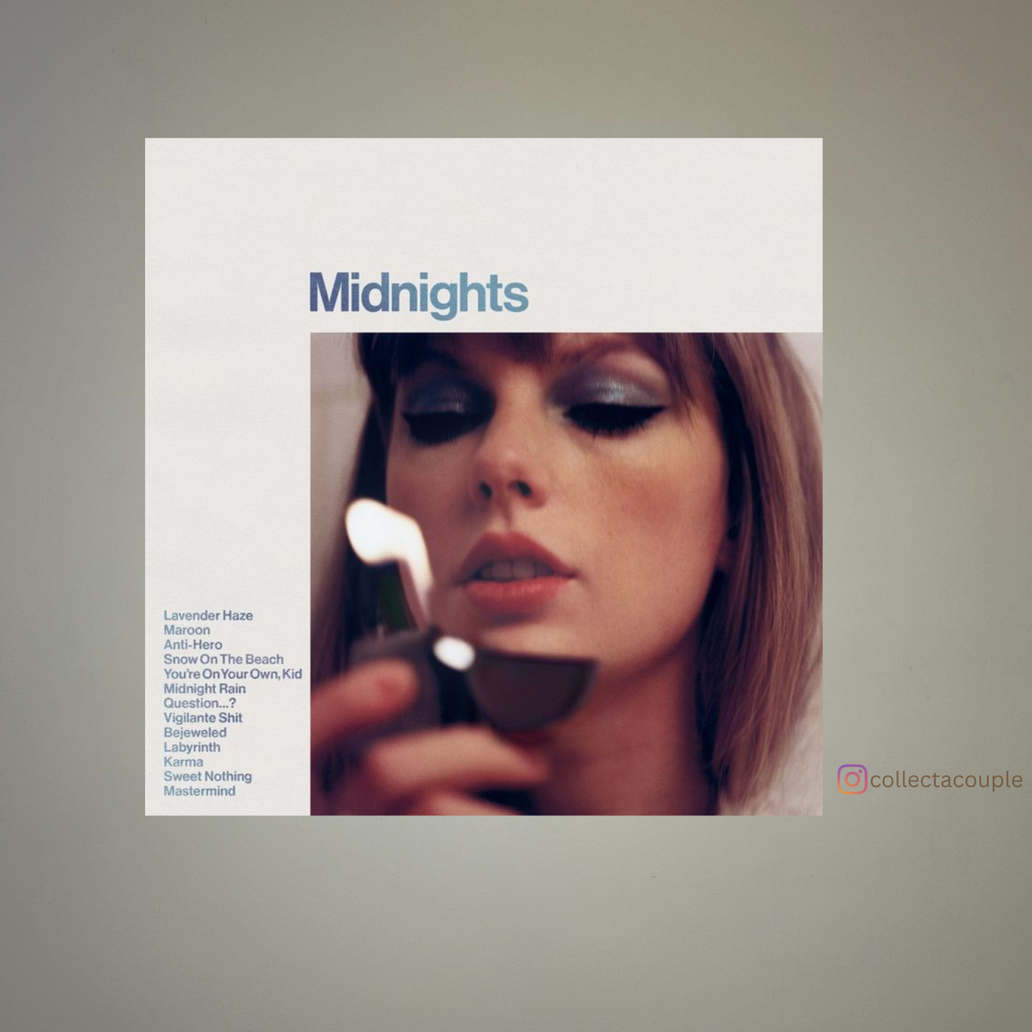 Taylor Swift: Midnights Album Cover Hardboard Poster