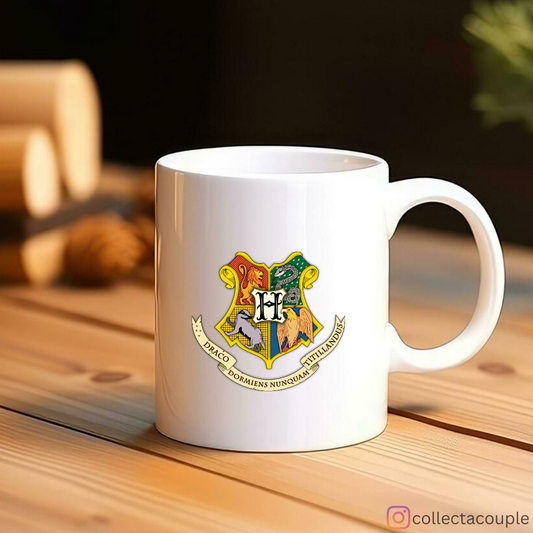 Harry Potter: Hogwarts Logo (Coloured) Mug