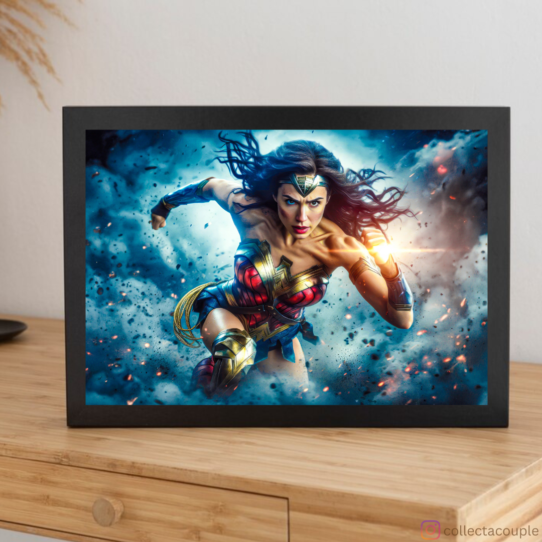 Wonder Woman: In Action Framed Poster