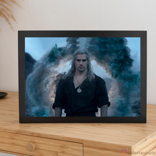 The Witcher: Geralt Pose Framed Poster