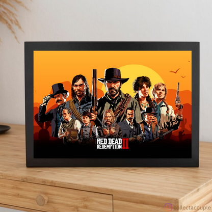Red Dead Redemption II: Cast Framed Poster