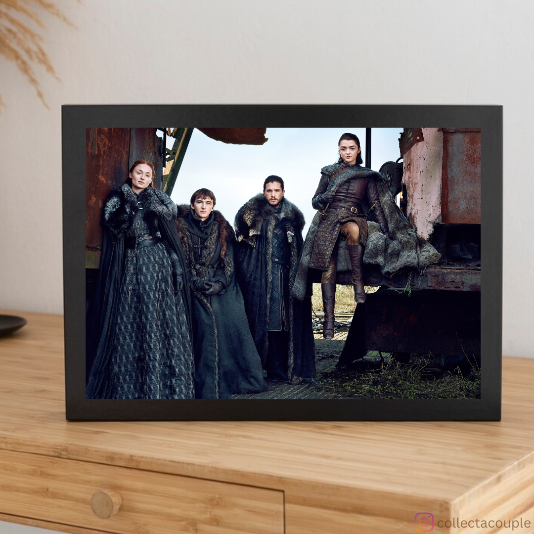 Game of Thrones: Stark Siblings Framed Poster