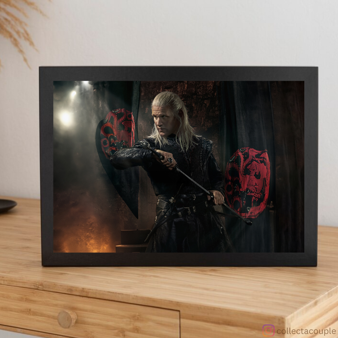 House of Dragon: Daemon Targaryen Pose Framed Poster