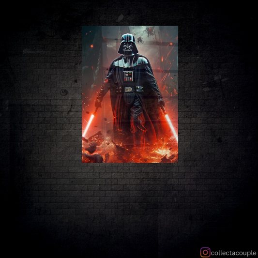 Star Wars: Darth Vader in Action Acrylic Poster