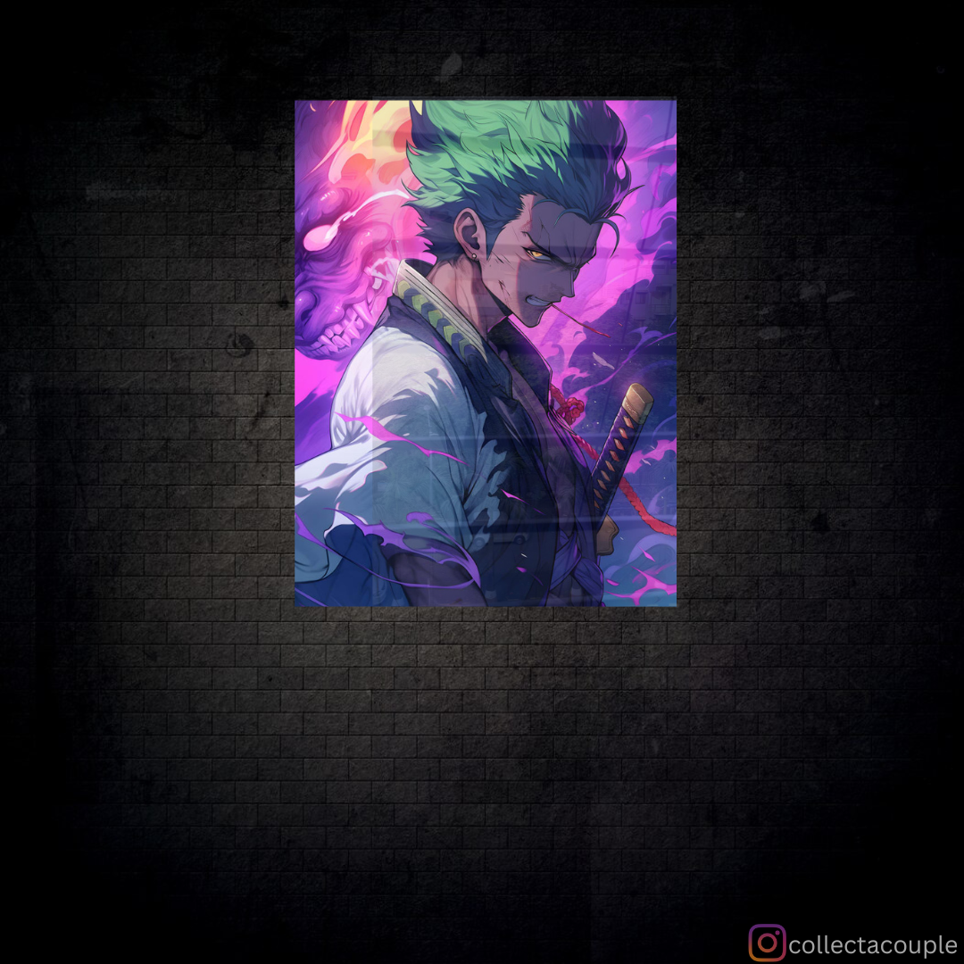 One Piece: Zoro Pose Acrylic Poster