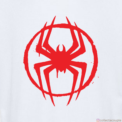 Spider Verse: Miles Morales Swing 2 Oversized Unisex T-shirt (front and back print)