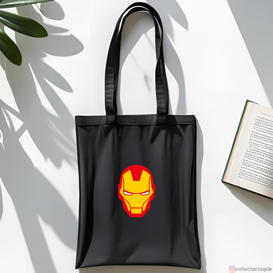 Iron Man: Illustration Logo Tote Bag