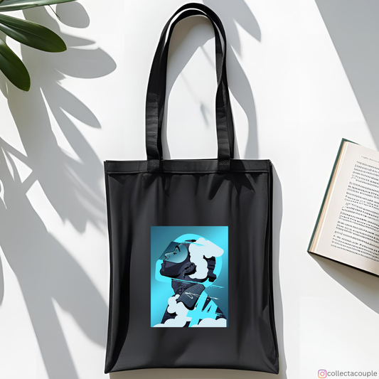 Lewis Hamilton: Illustration Tote Bag
