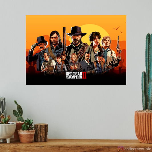 Red Dead Redemption II: Cast Poster