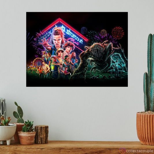 Stranger Things: Season 3 Illustrated Poster