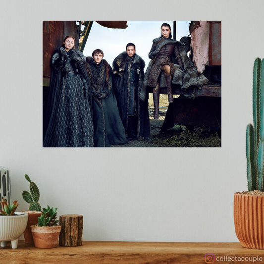 Game of Thrones: Stark Siblings Poster