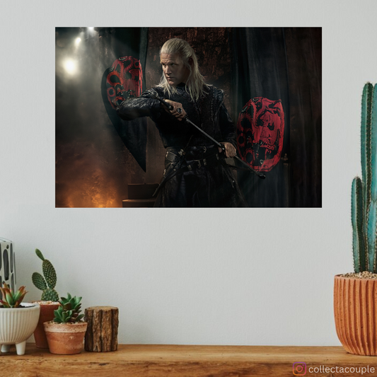 House of Dragon: Daemon Targaryen Pose Poster