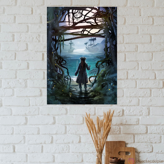 Pirates of the Caribbean: Scenic Backdrop Poster