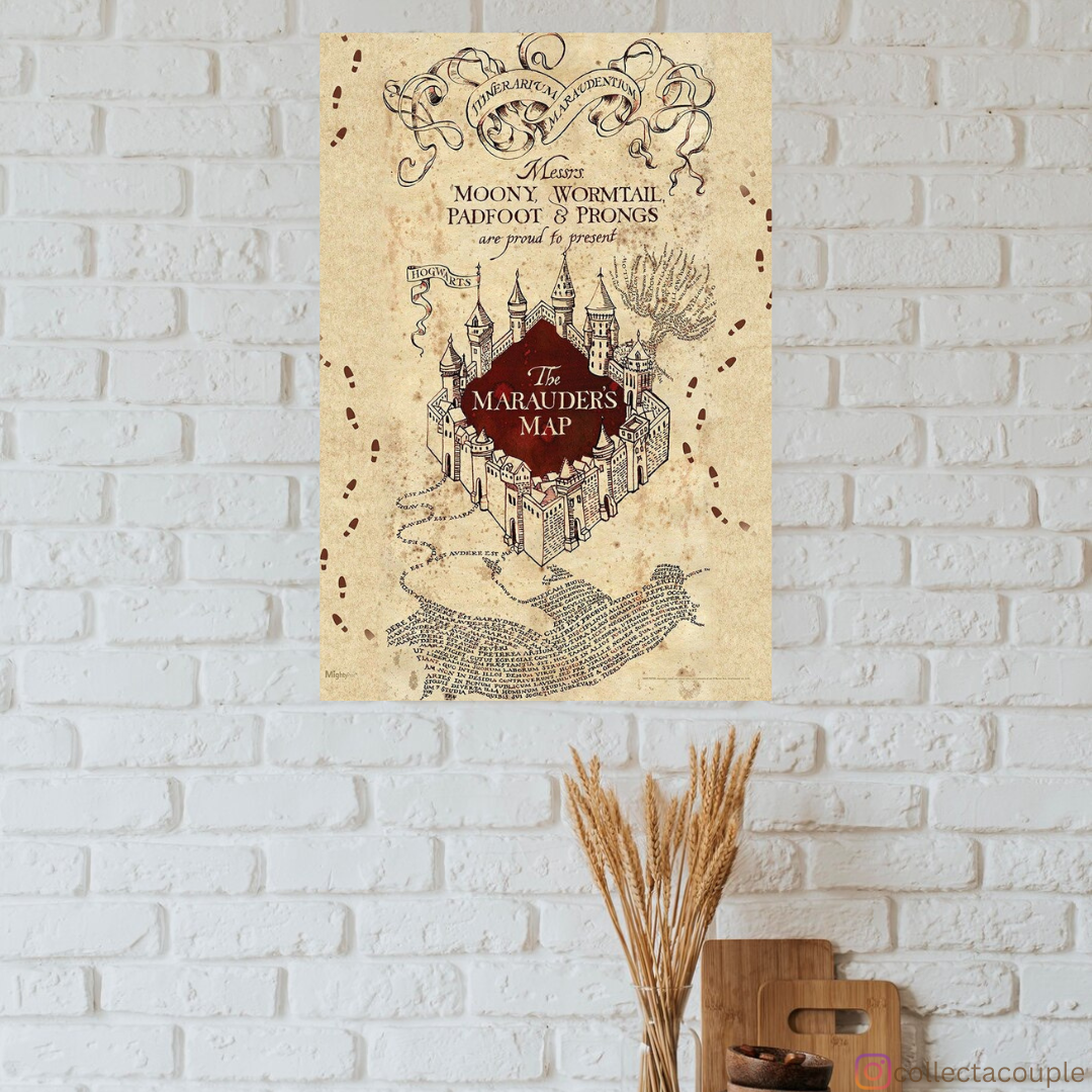 Harry Potter: Marauders Map Poster