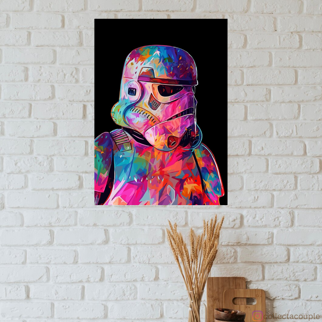 Star Wars: Stormtrooper Colourful Poster