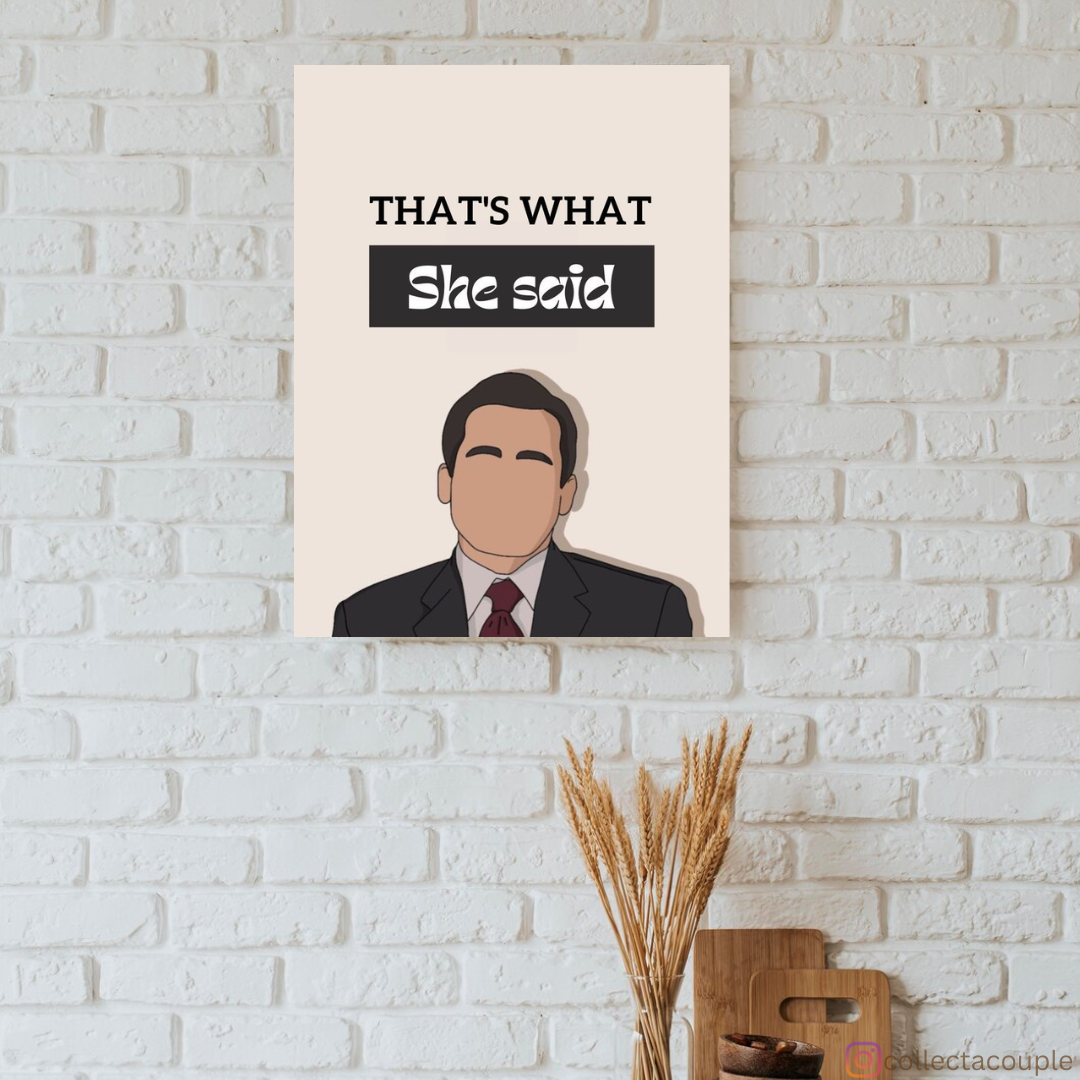 The Office: Michael Scott Quote Poster