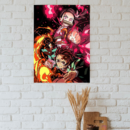 Demon Slayer: Tanjiro & Nezuko Poster