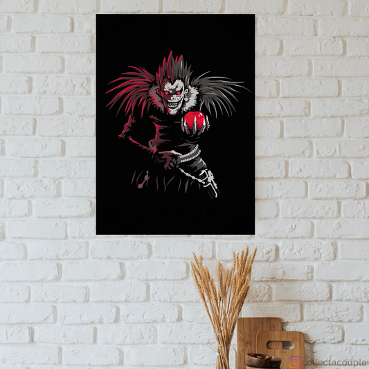 Death Note: Ryuk with Apple Poster