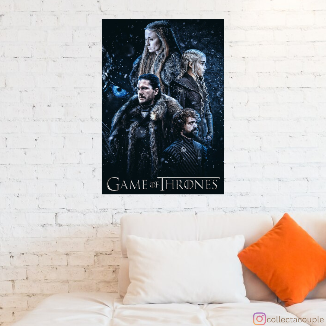 Game of Thrones: Jon, Tyrion, Daenerys and Sansa Poster