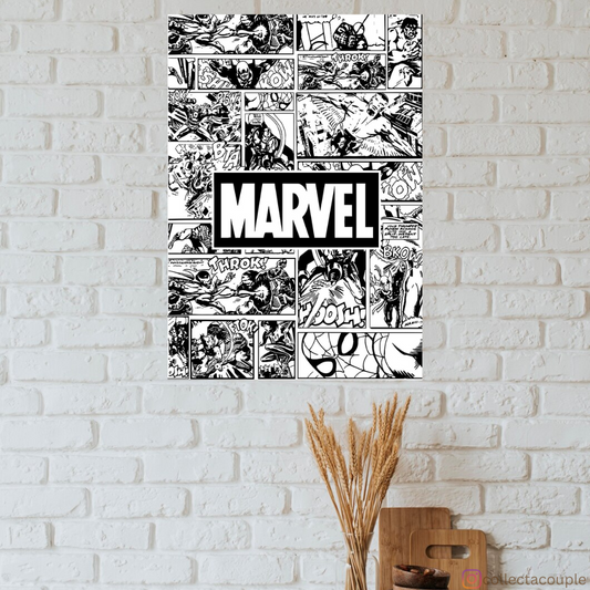 Marvel: Comic Style Poster