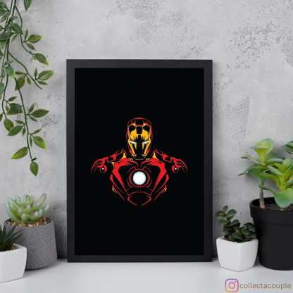 Iron Man: Minimalistic Framed Poster